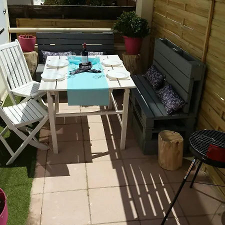 Apartmán Terrasse -100 M -grand Appartement-8 Pers Berck